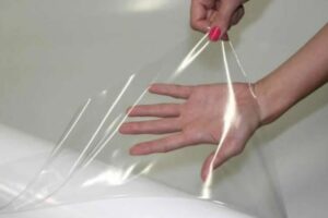 Principais usos para o plástico transparente